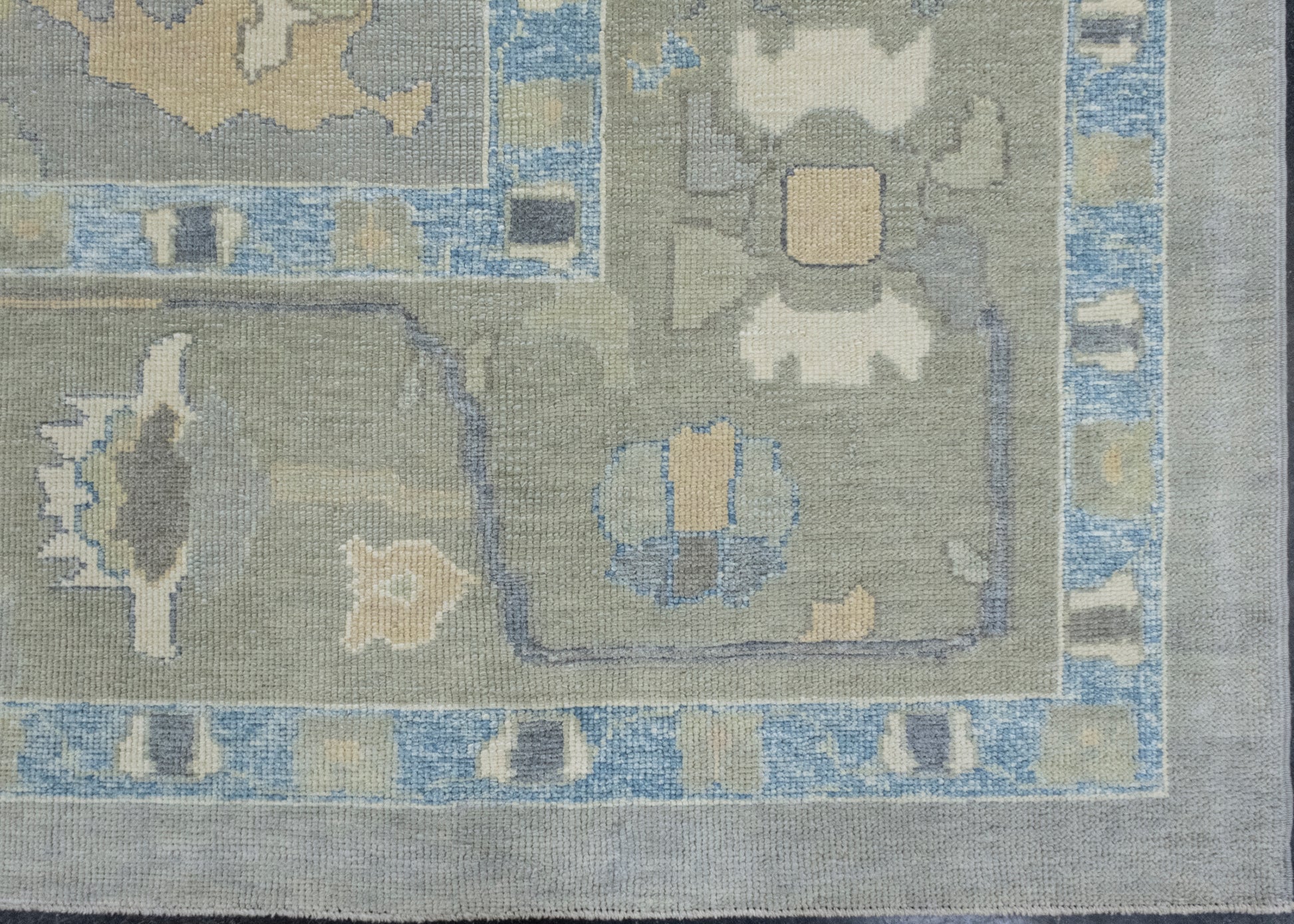 Turkish Oushak Rug 12'6" x 14'10" #17105