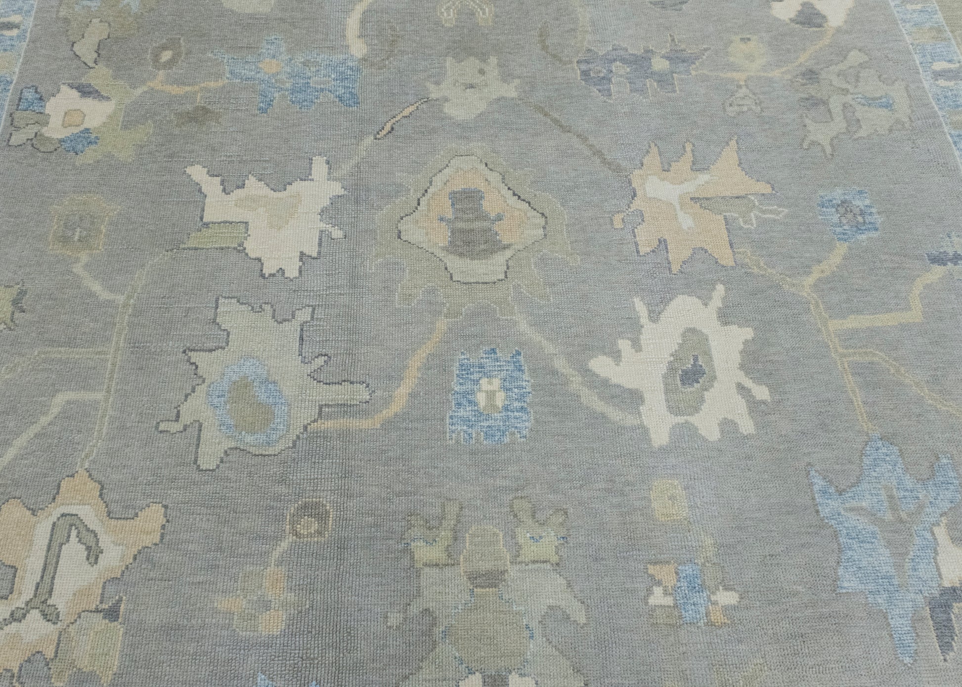 Turkish Oushak Rug 12'6" x 14'10" #17105