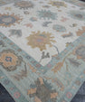 Square Turkish Oushak Rug 11'7" x 12'6" #17384