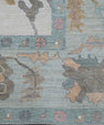 Square Turkish Oushak Rug 11'7" x 12'6" #17384