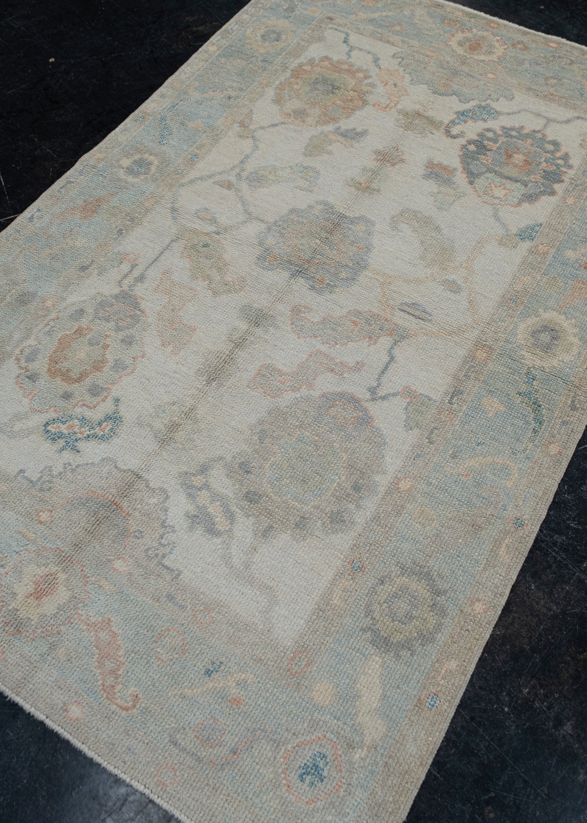 Turkish Oushak Rug 3'10" x 6' #12207
