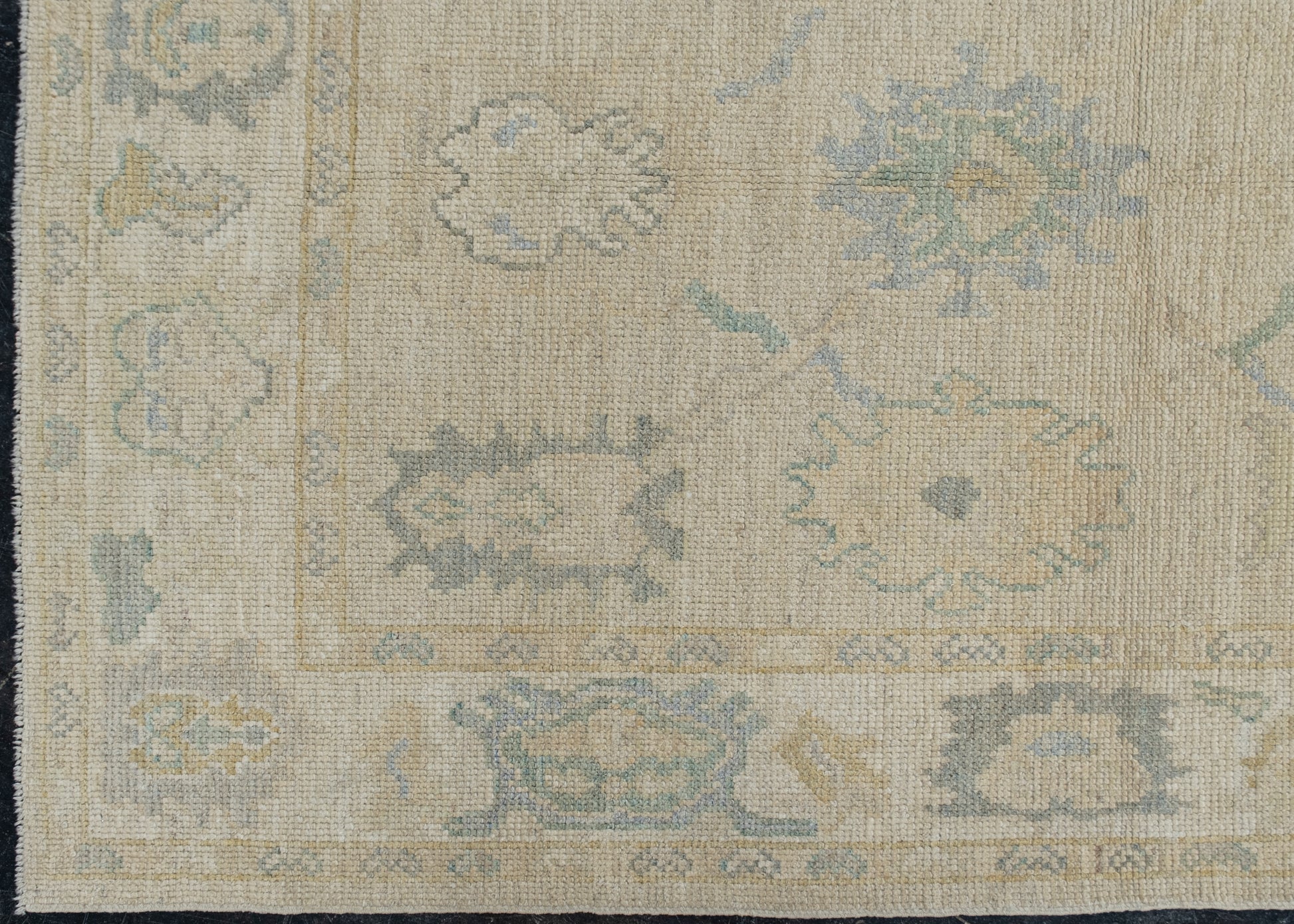 Turkish Oushak Rug 4'1" x 6'1" #11628