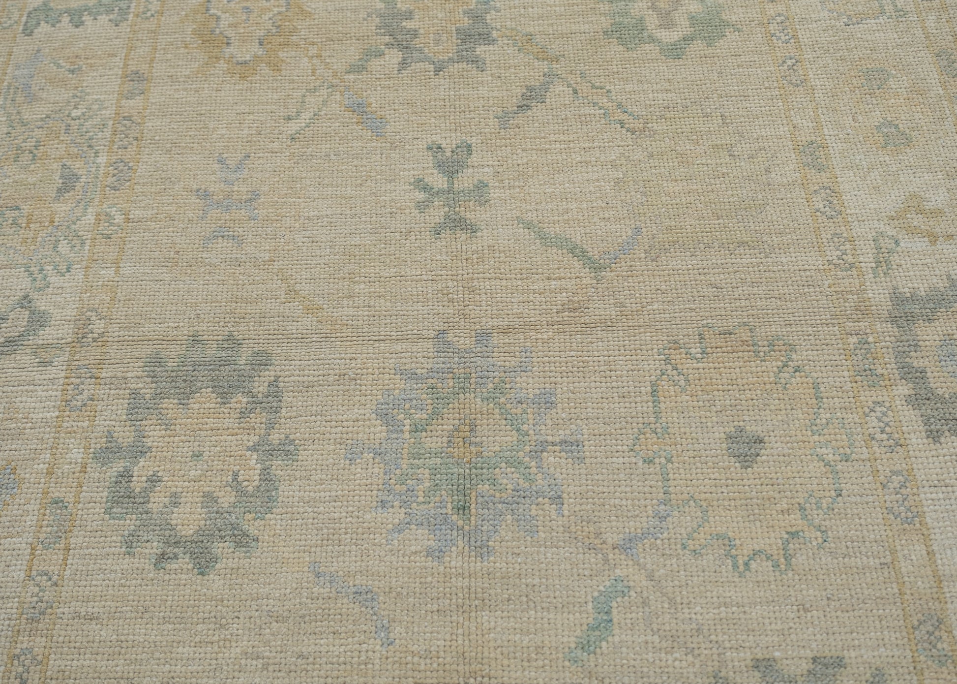 Turkish Oushak Rug 4'1" x 6'1" #11628