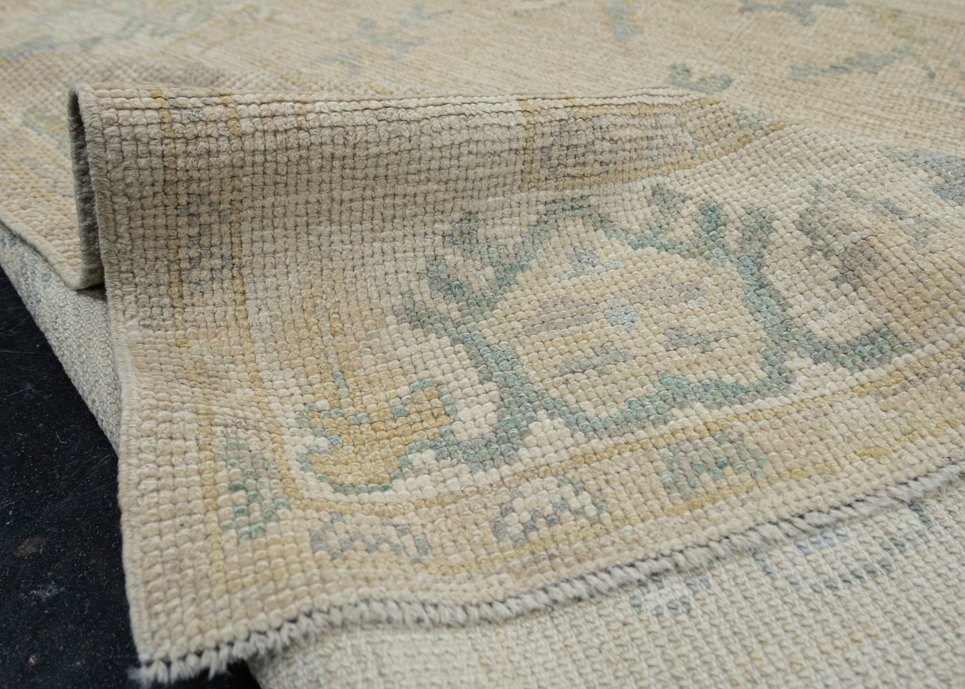 Turkish Oushak Rug 4'1" x 6'1" #11628