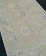 Turkish Oushak Rug 4'2" x 6'7" #11719