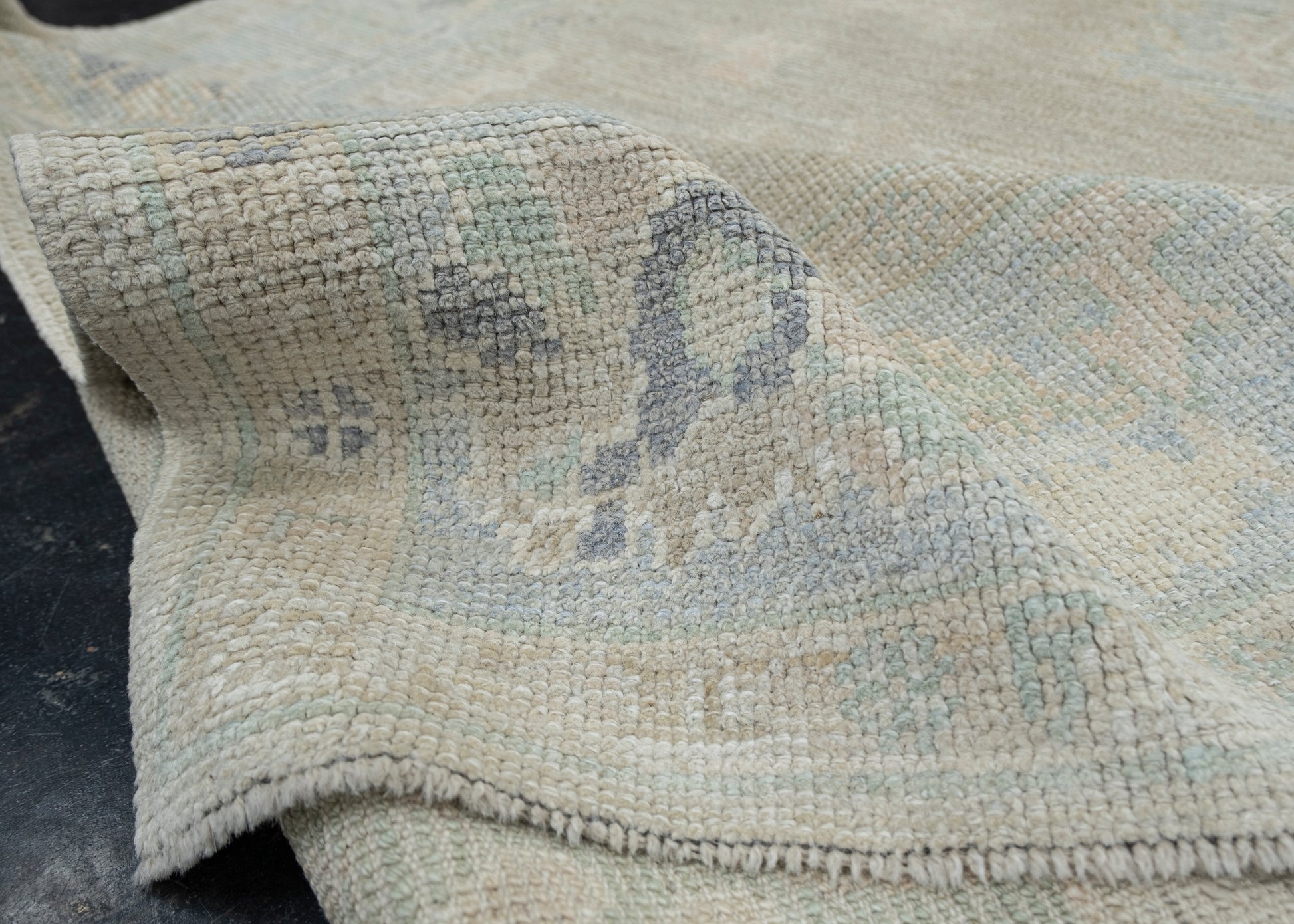 Turkish Oushak Rug 4'2" x 6'7" #11719
