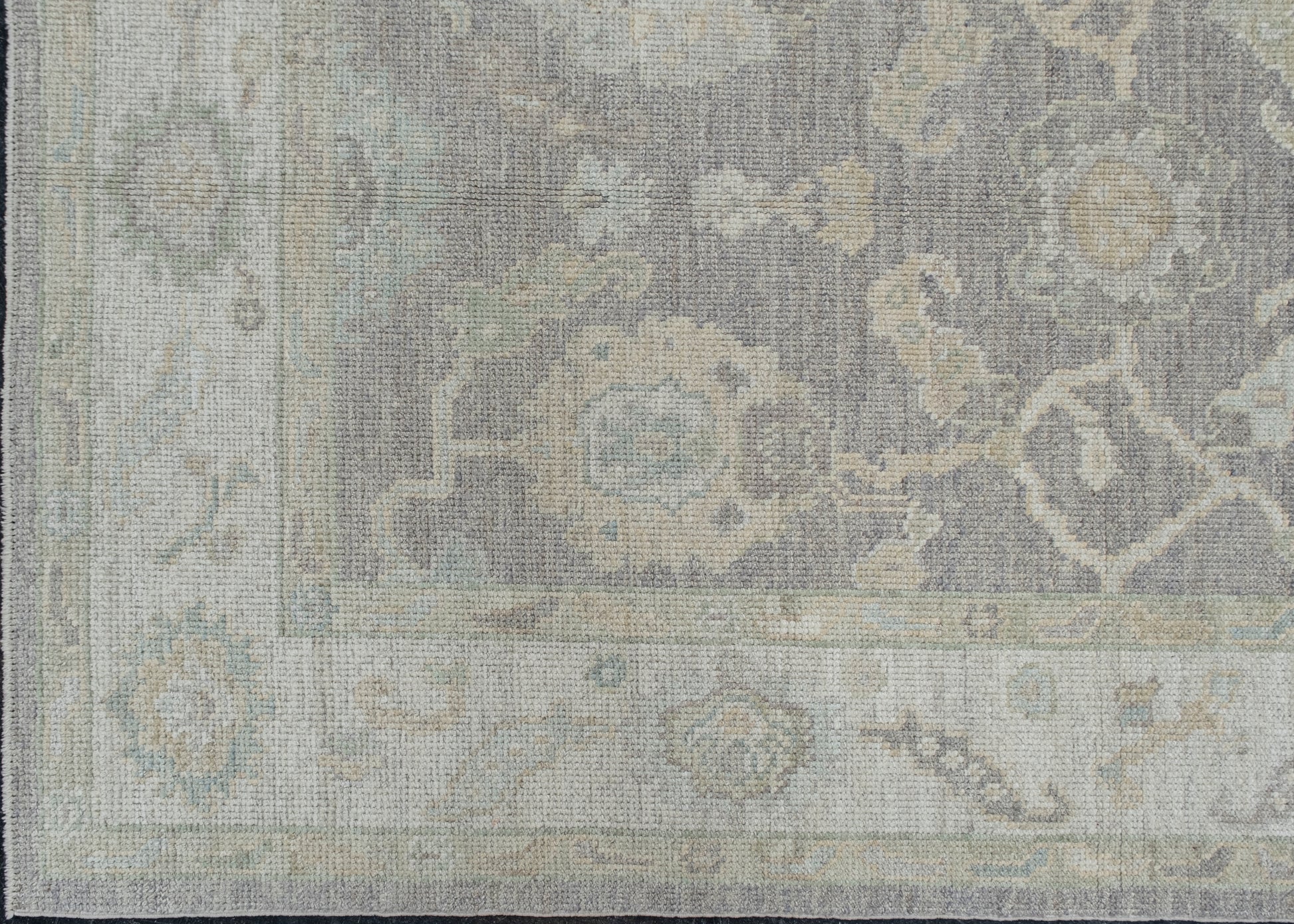 Turkish Oushak Rug 4'2" x 6'4" #11567