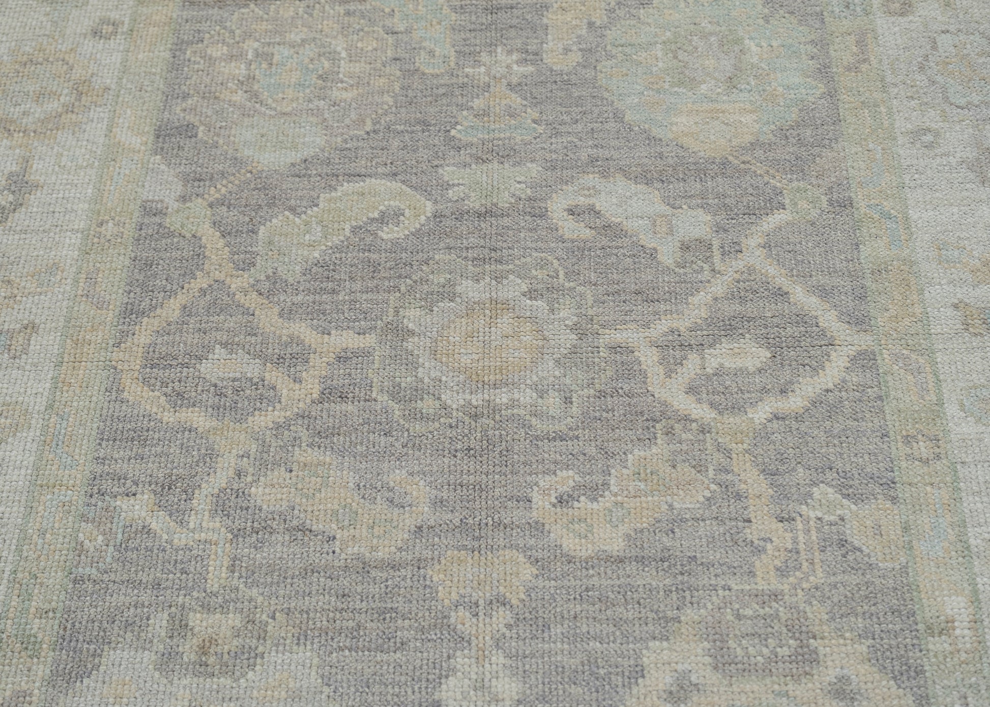 Turkish Oushak Rug 4'2" x 6'4" #11567