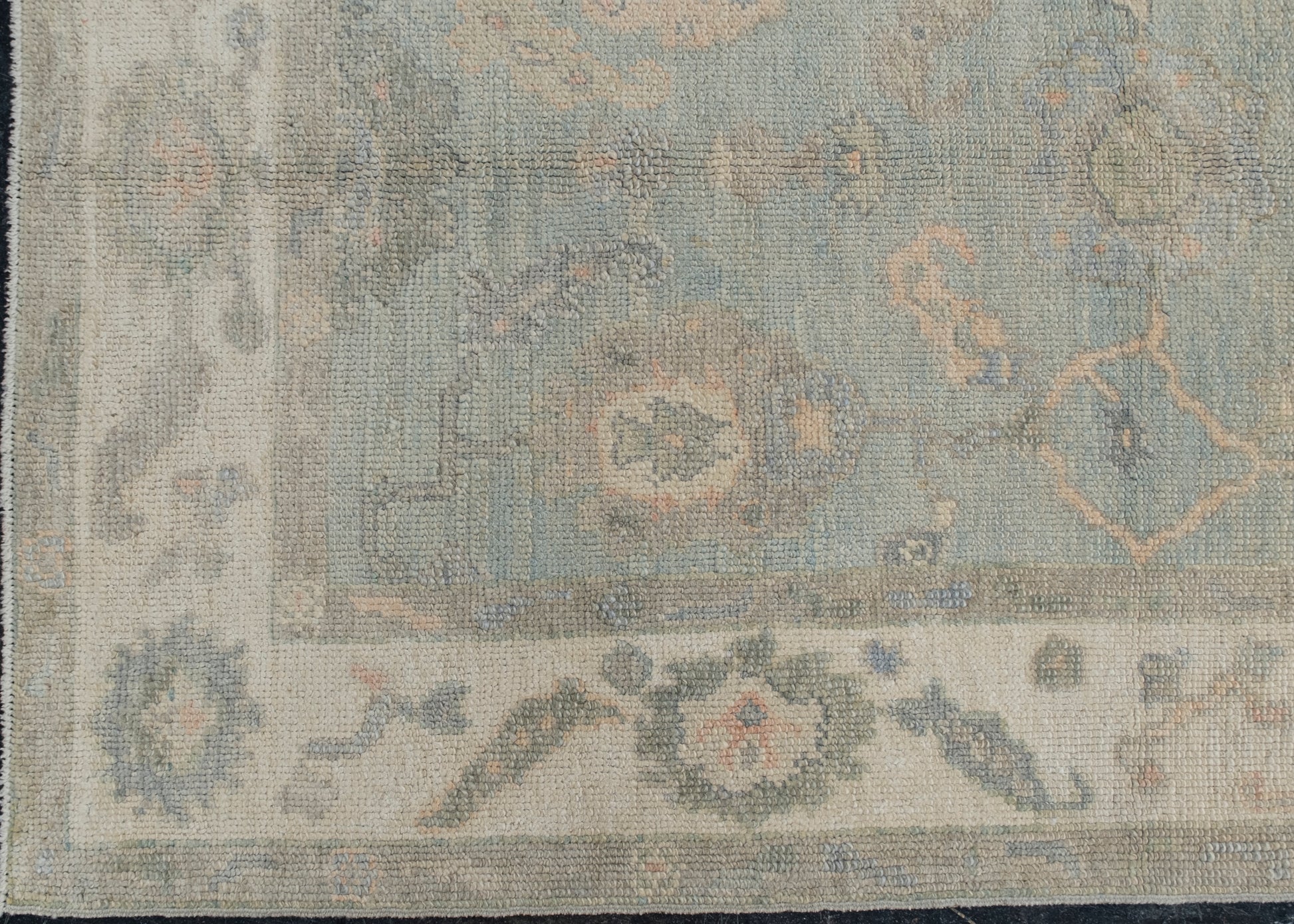 Turkish Oushak Rug 4' x 6' #12043