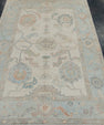 Turkish Oushak Rug 4'1" x 6'3" #12224