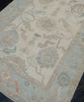 Turkish Oushak Rug 4'1" x 6'3" #12224
