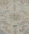 Turkish Oushak Rug 4'1" x 6'3" #12224
