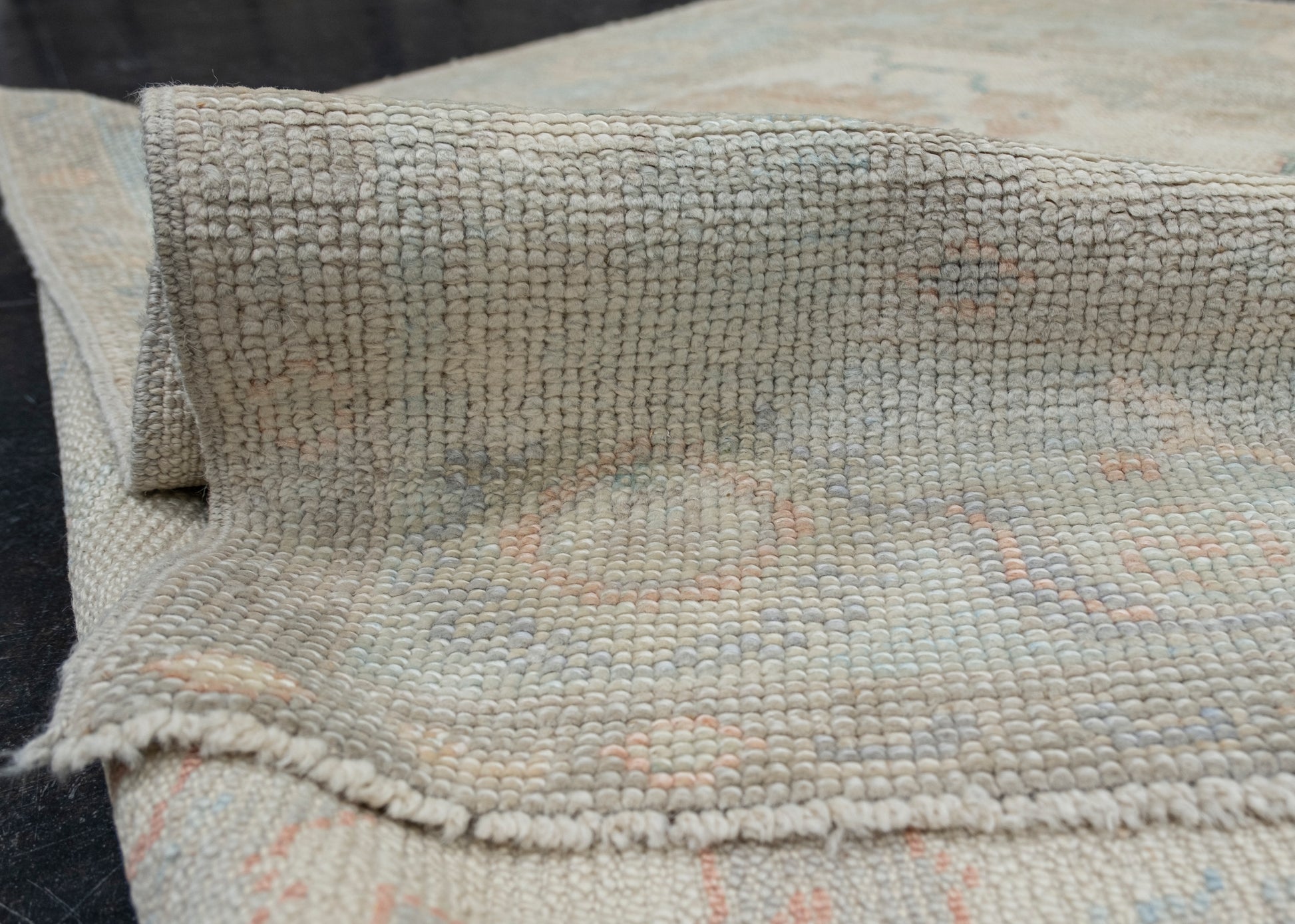 Turkish Oushak Rug 4'1" x 6'3" #12224
