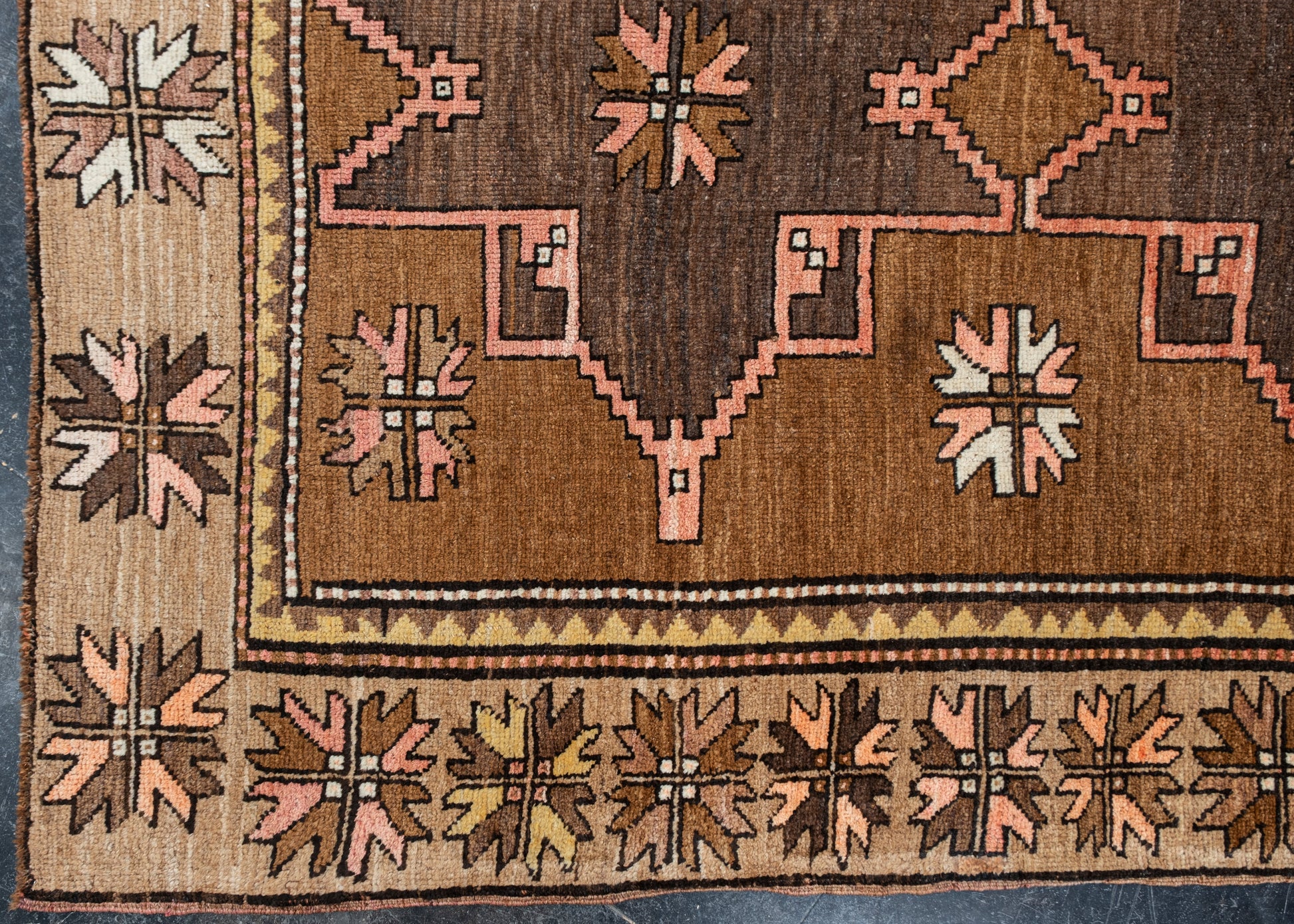 Turkish Vintage Anatolian Rug 5'3" x 13' #11986