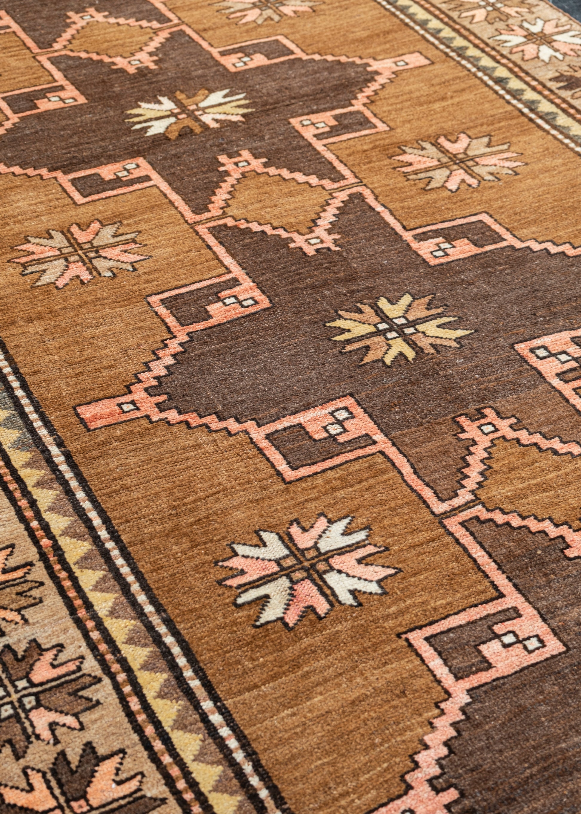 Turkish Vintage Anatolian Rug 5'3" x 13' #11986