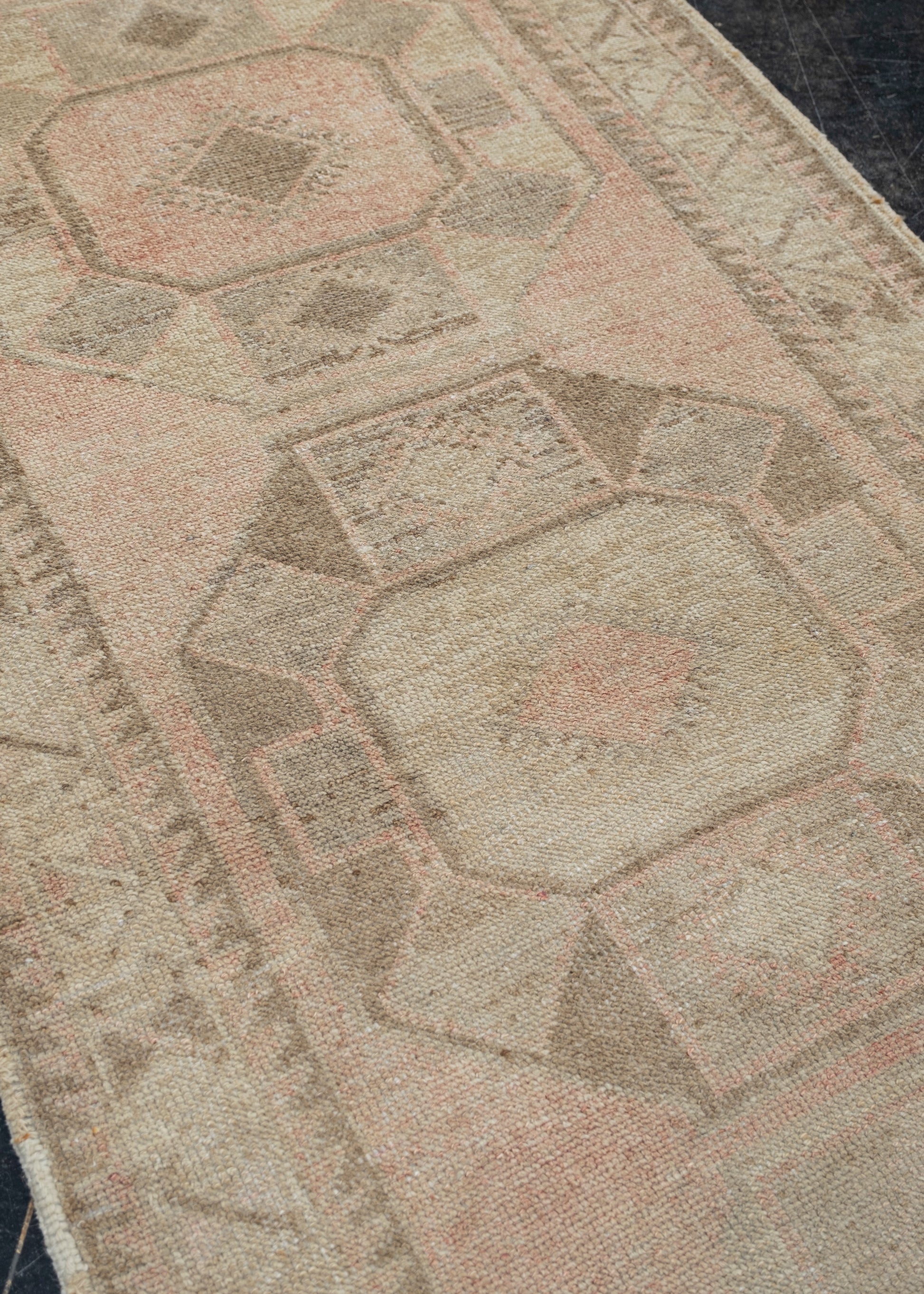 Turkish Vintage Anatolian Rug 3'6" x 12'6" #8332