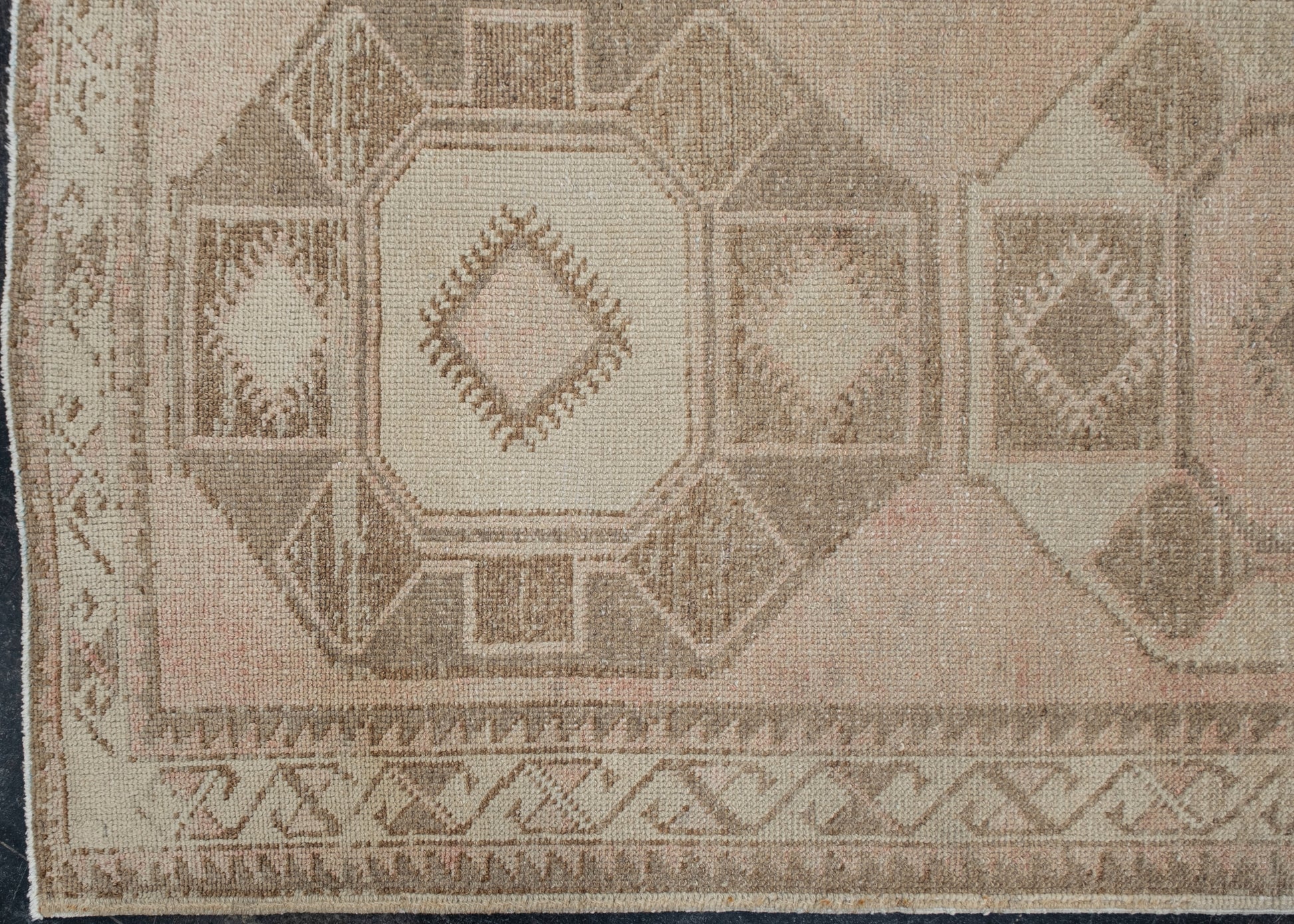 Turkish Vintage Anatolian Rug 3'6" x 12'6" #8332