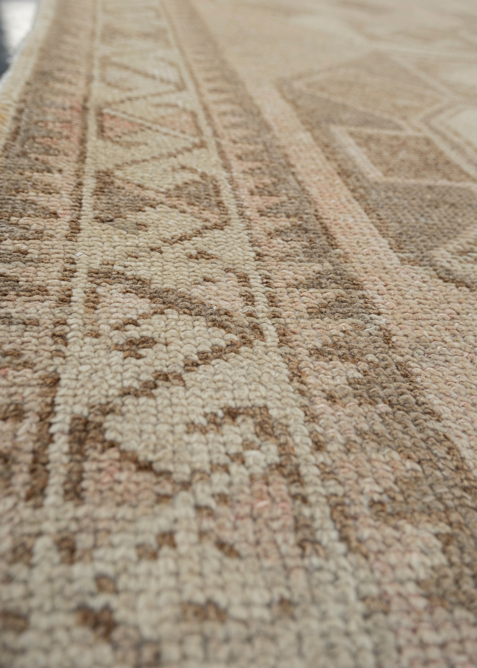 Turkish Vintage Anatolian Rug 3'6" x 12'6" #8332
