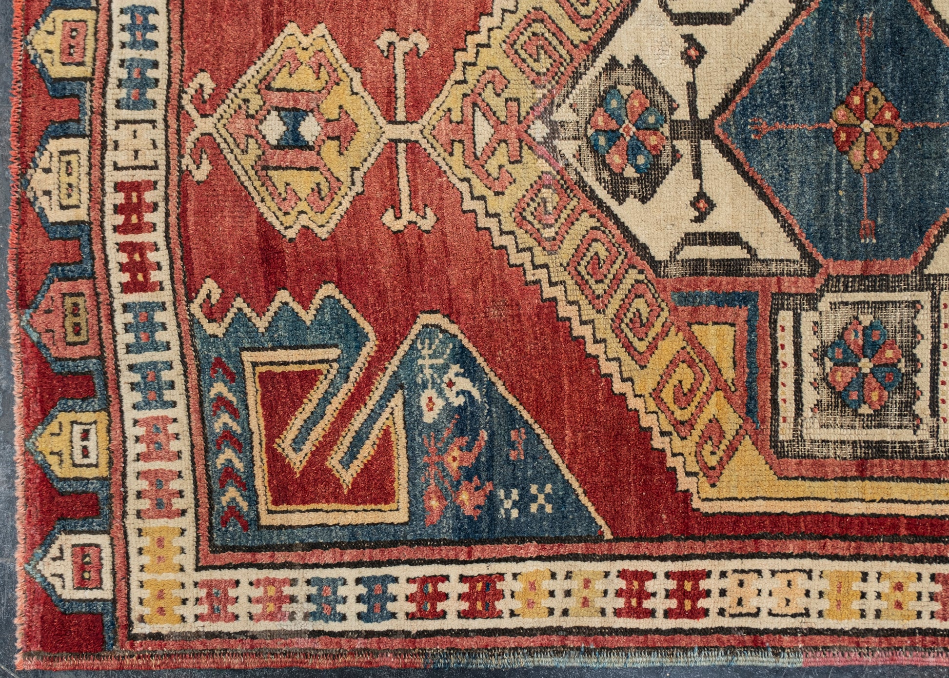 Turkish Vintage Anatolian Rug 3'11" x 10'11" #11982