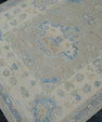 Turkish Oushak Rug 3'11" x 10'3" #11950
