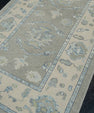 Turkish Oushak Rug 4'2" x 7'11" #11944