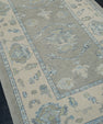 Turkish Oushak Rug 4'2" x 7'11" #11944