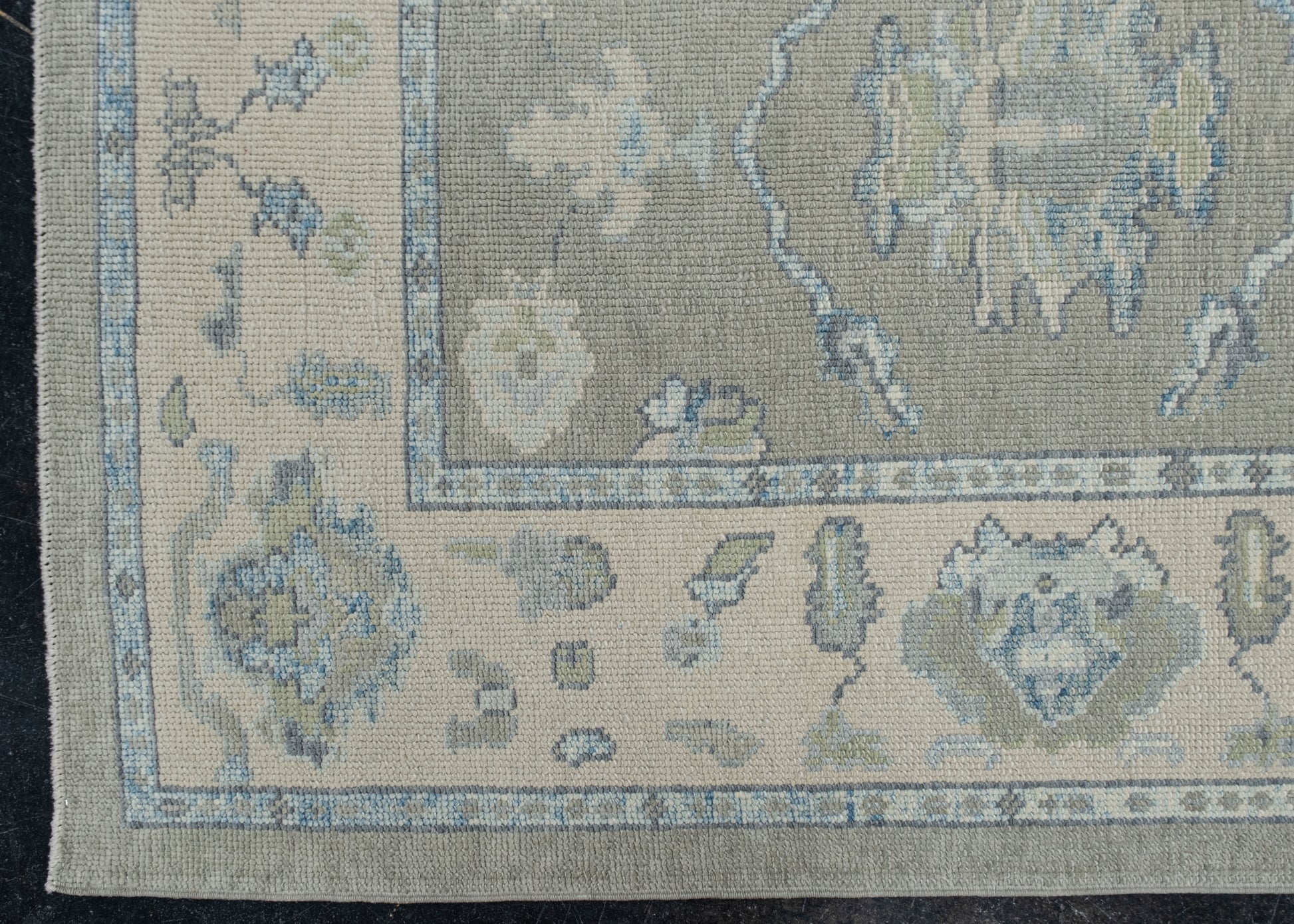 Turkish Oushak Rug 4'2" x 7'11" #11944