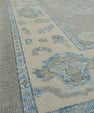 Turkish Oushak Rug 4'2" x 7'11" #11944
