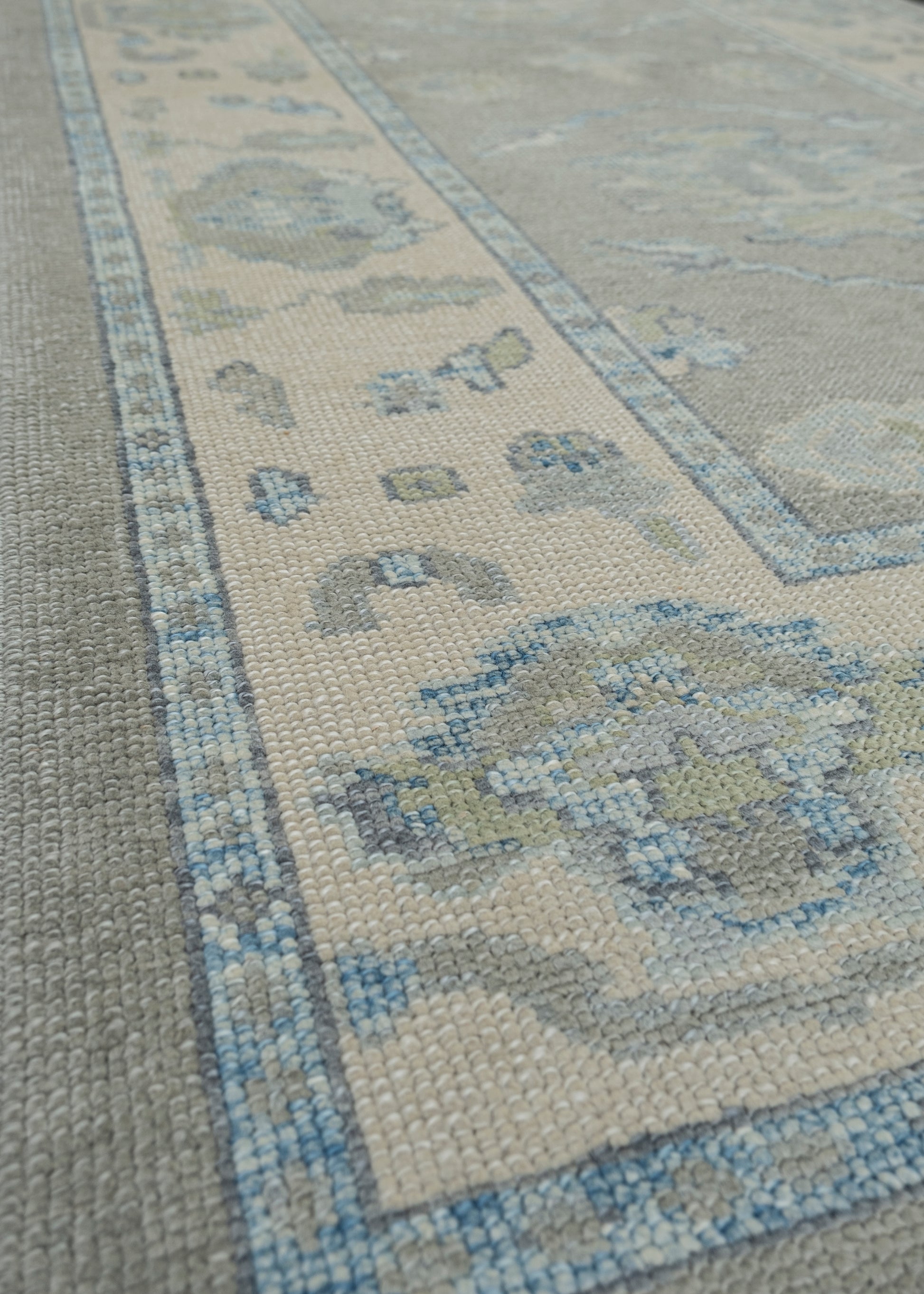 Turkish Oushak Rug 4'2" x 7'11" #11944