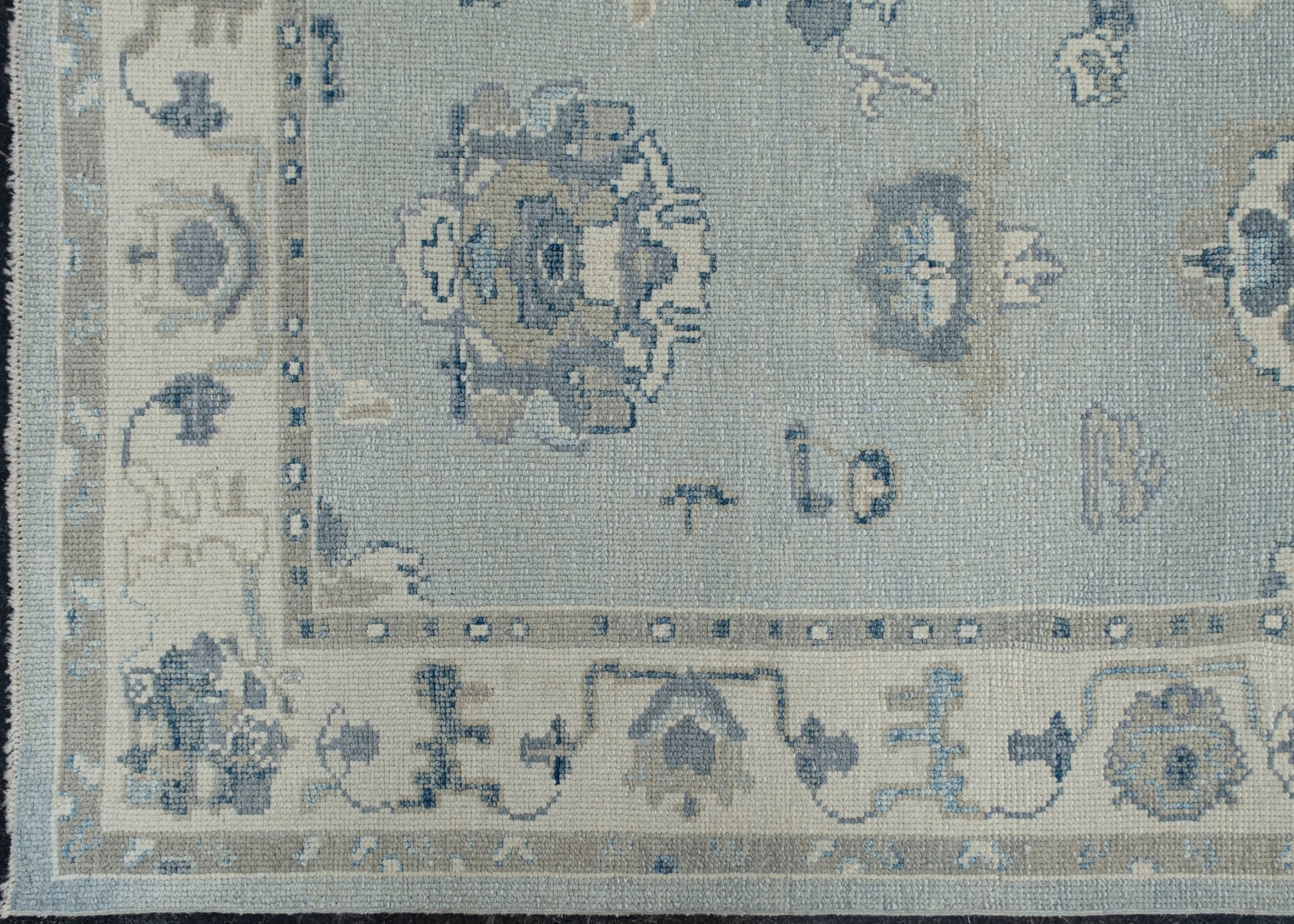 Turkish Oushak Rug 3'11" x 7'8" #7974