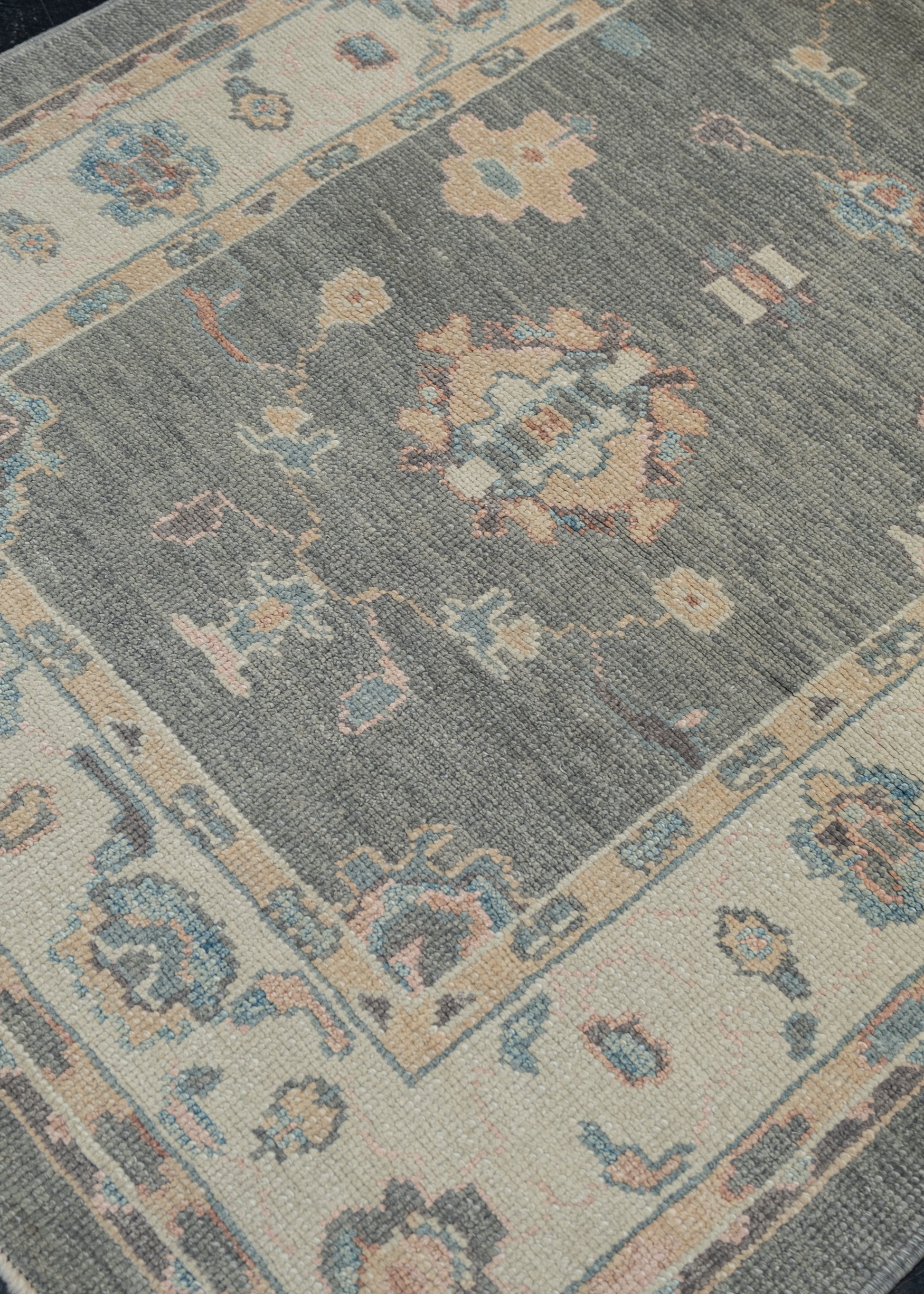 Turkish Oushak Rug 4' x 8' #2339