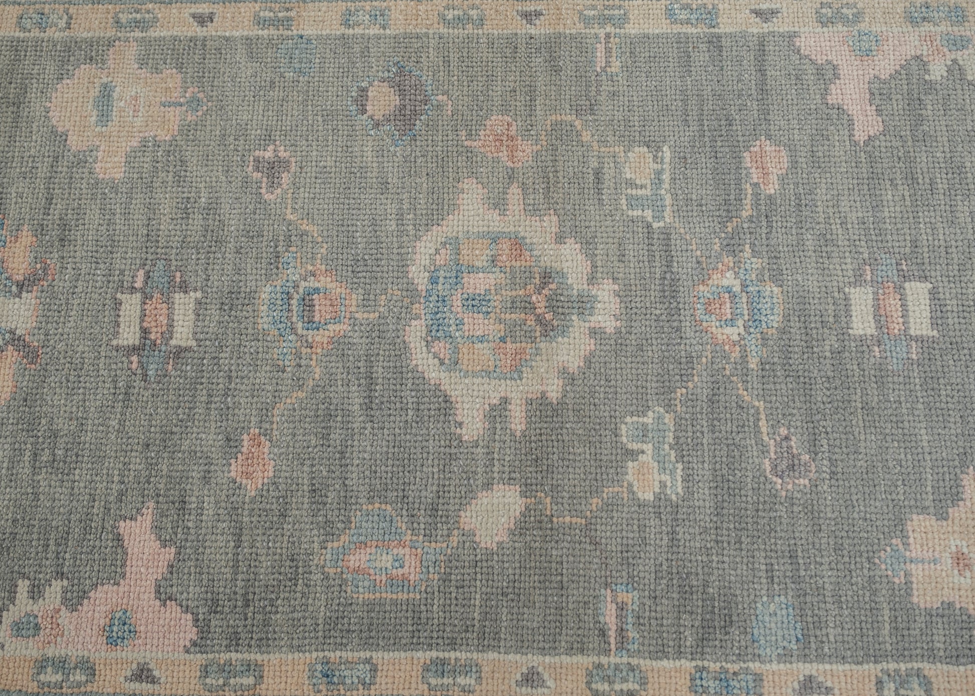 Turkish Oushak Rug 4' x 8' #2339