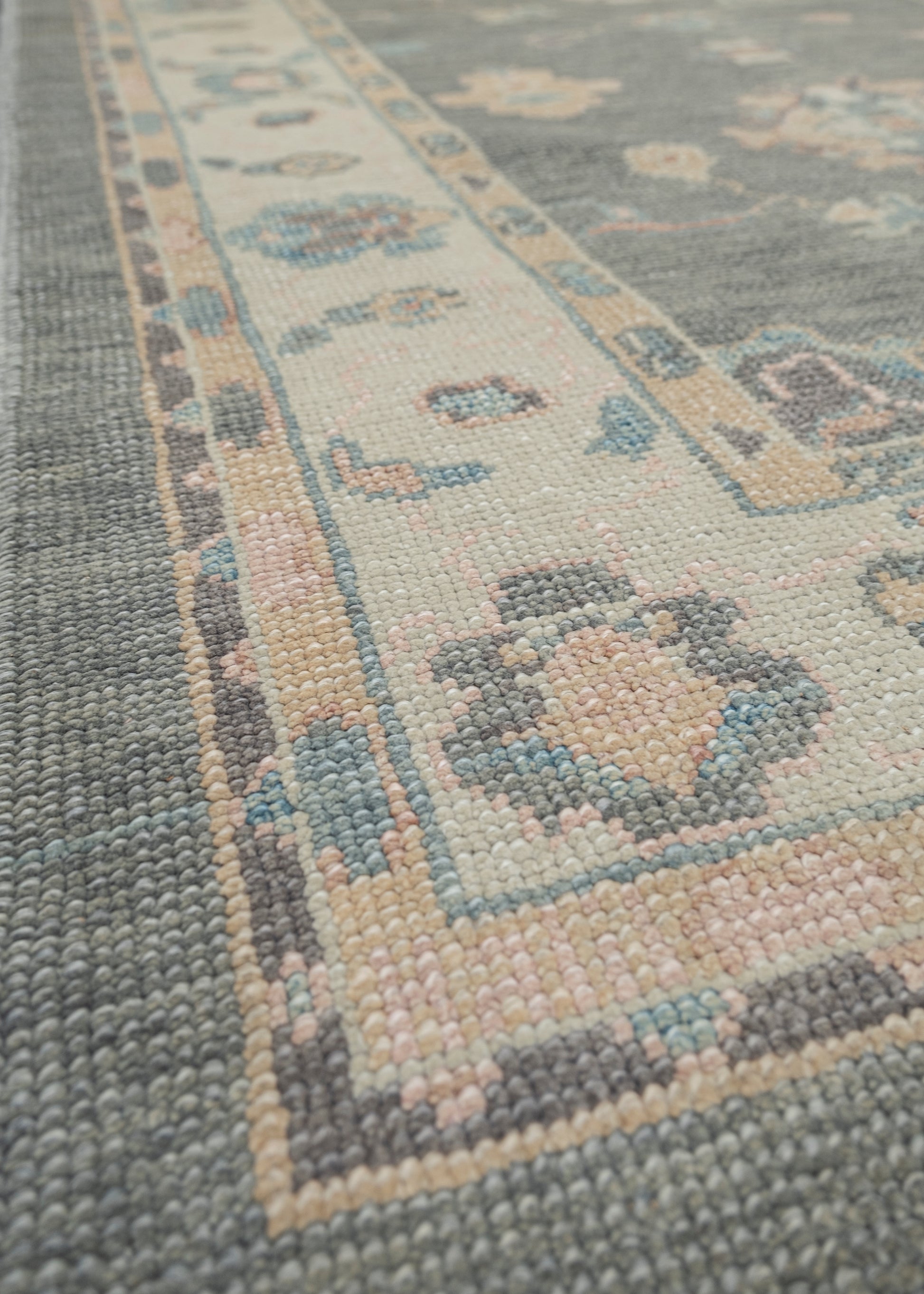 Turkish Oushak Rug 4' x 8' #2339