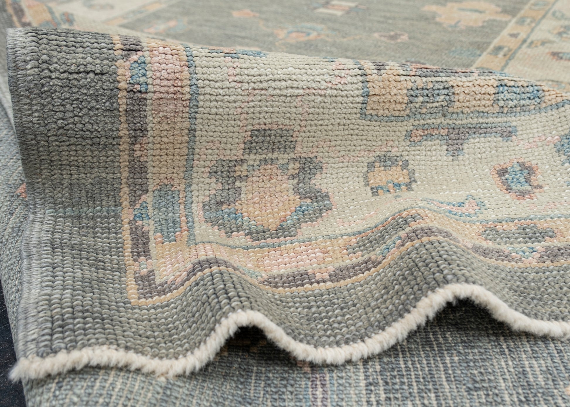 Turkish Oushak Rug 4' x 8' #2339