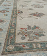 Turkish Oushak Rug 4'6" x 9'3" #2378