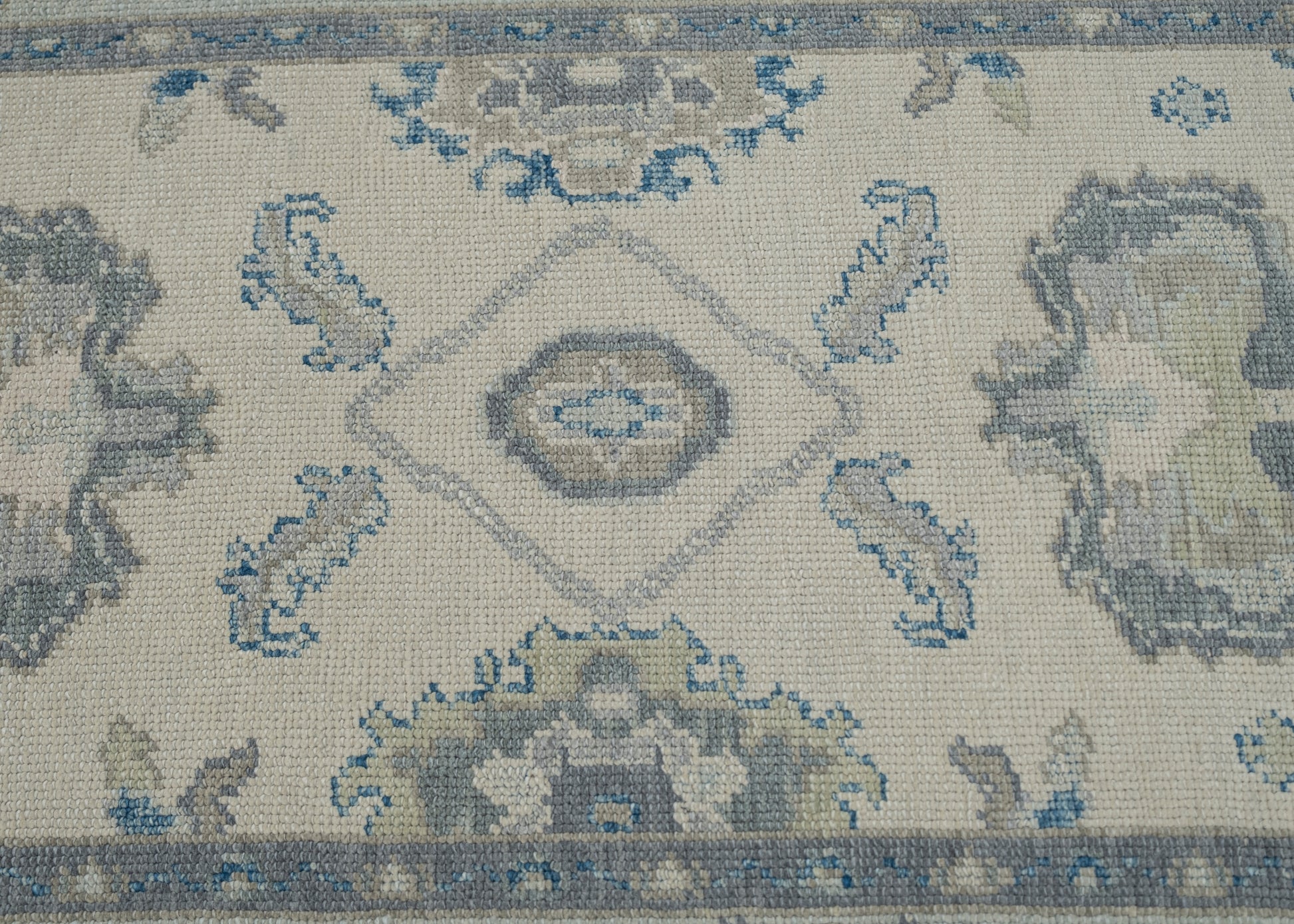 Turkish Oushak Rug 3'10" x 9'5" #7547
