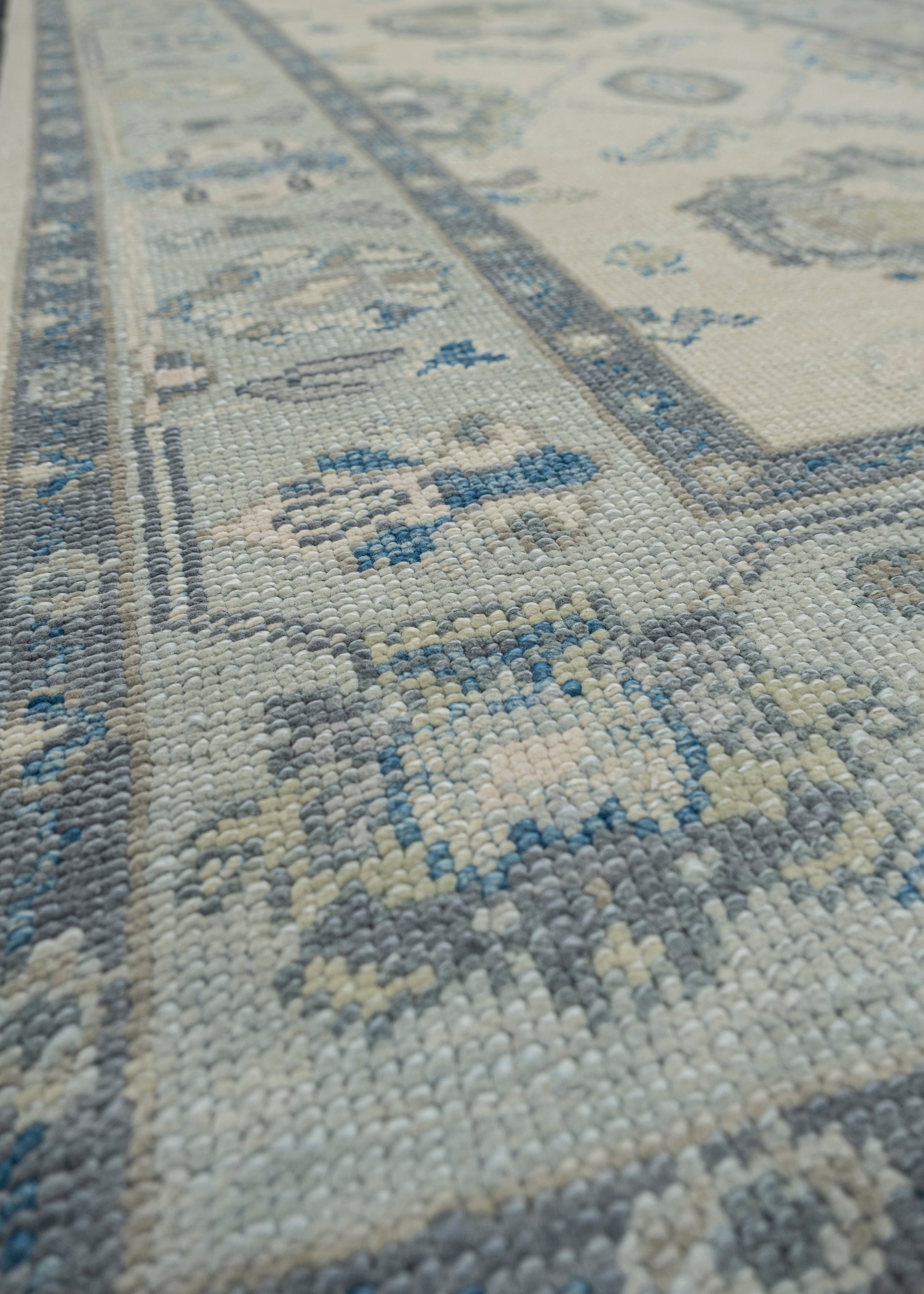 Turkish Oushak Rug 3'10" x 9'5" #7547