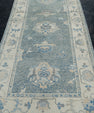 Turkish Oushak Rug 4'1" x 10'3" #11962