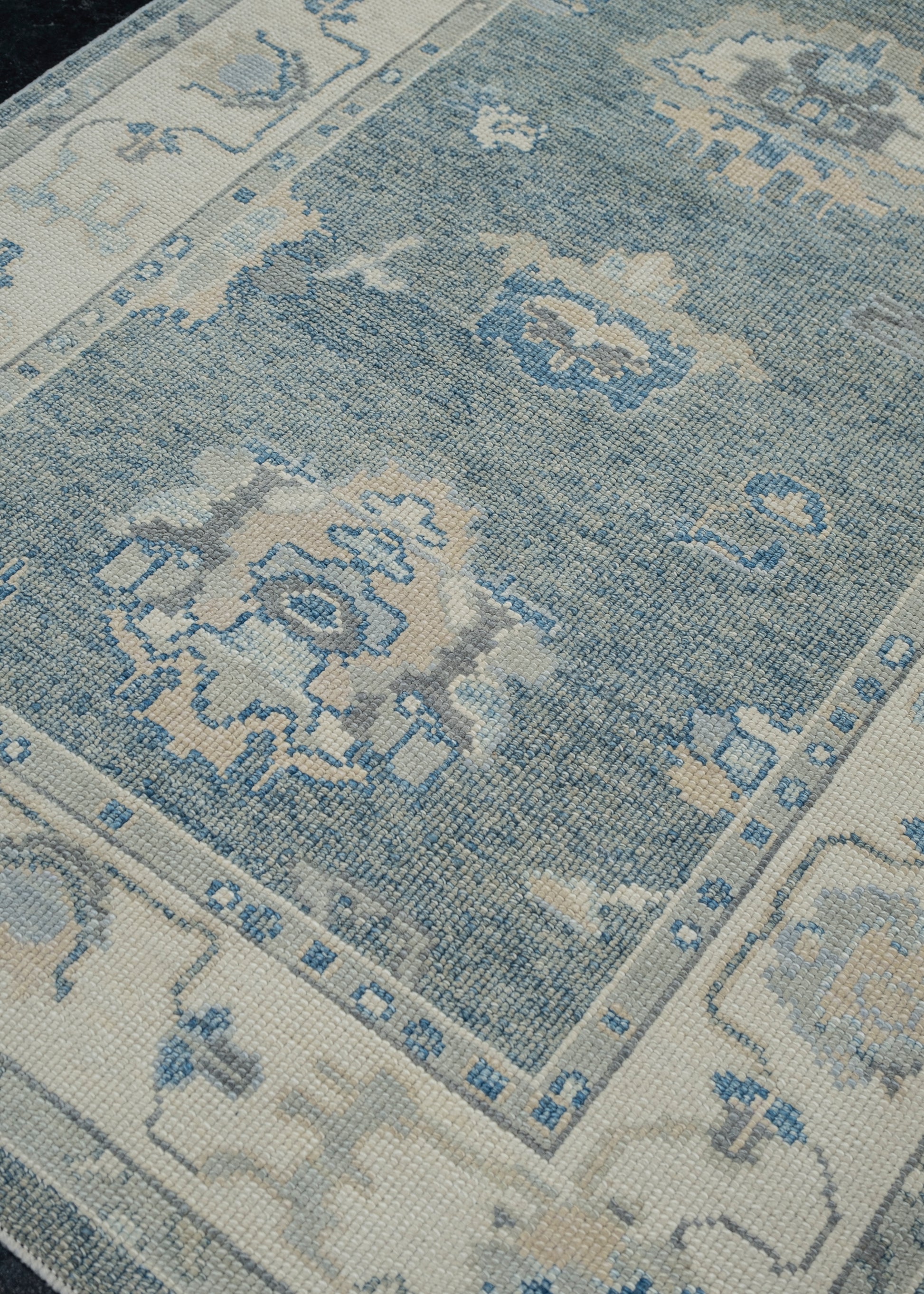 Turkish Oushak Rug 4'1" x 10'3" #11962