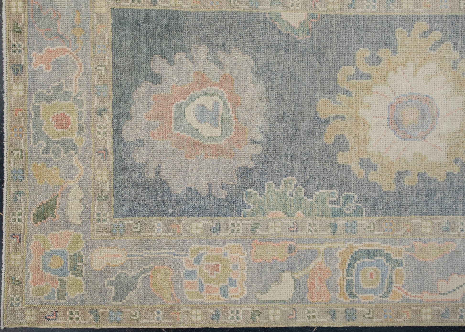 Turkish Oushak Rug 3'10" x 11'5" #12084