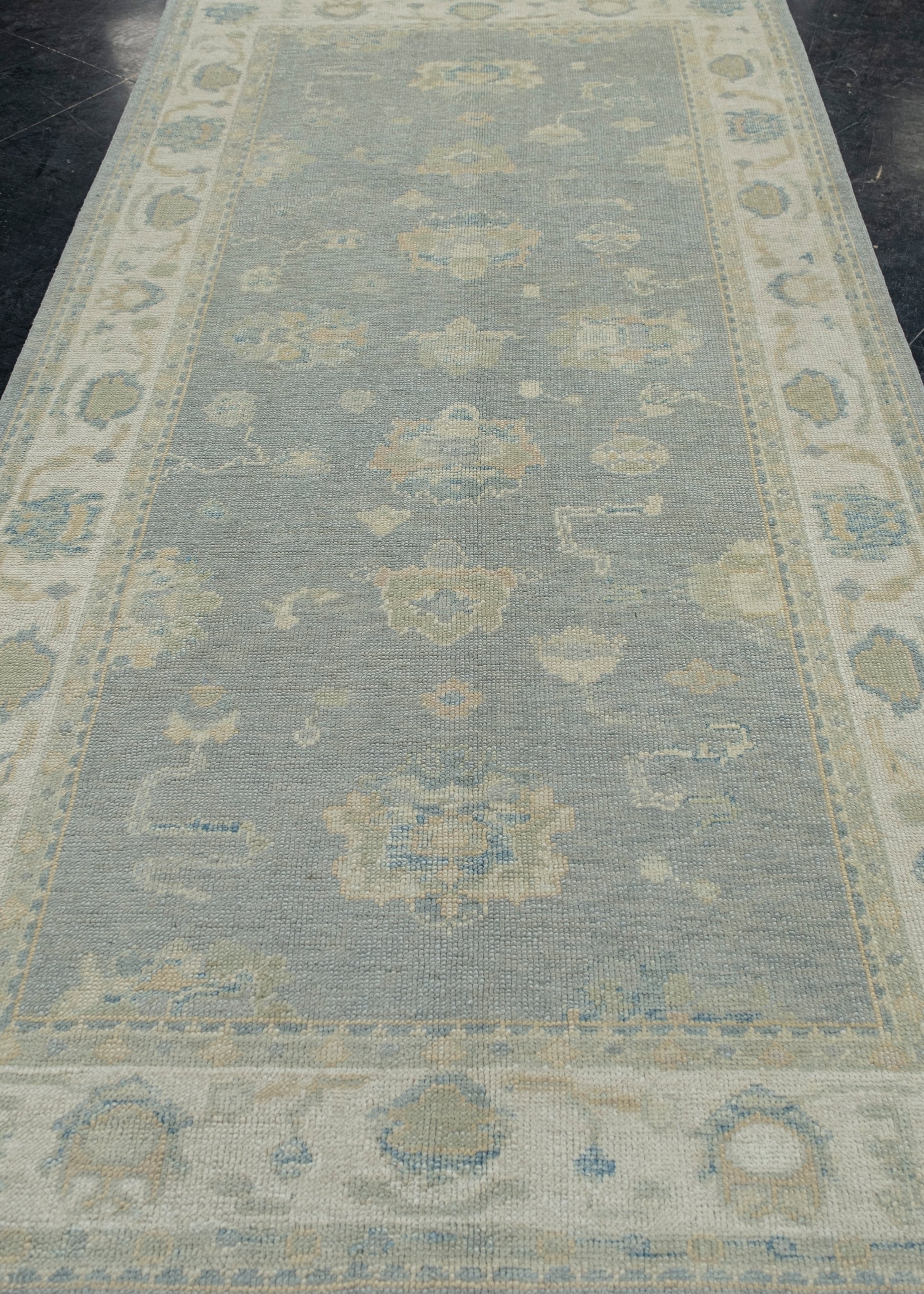 Turkish Oushak Rug 4'11" x 9'11" #11892