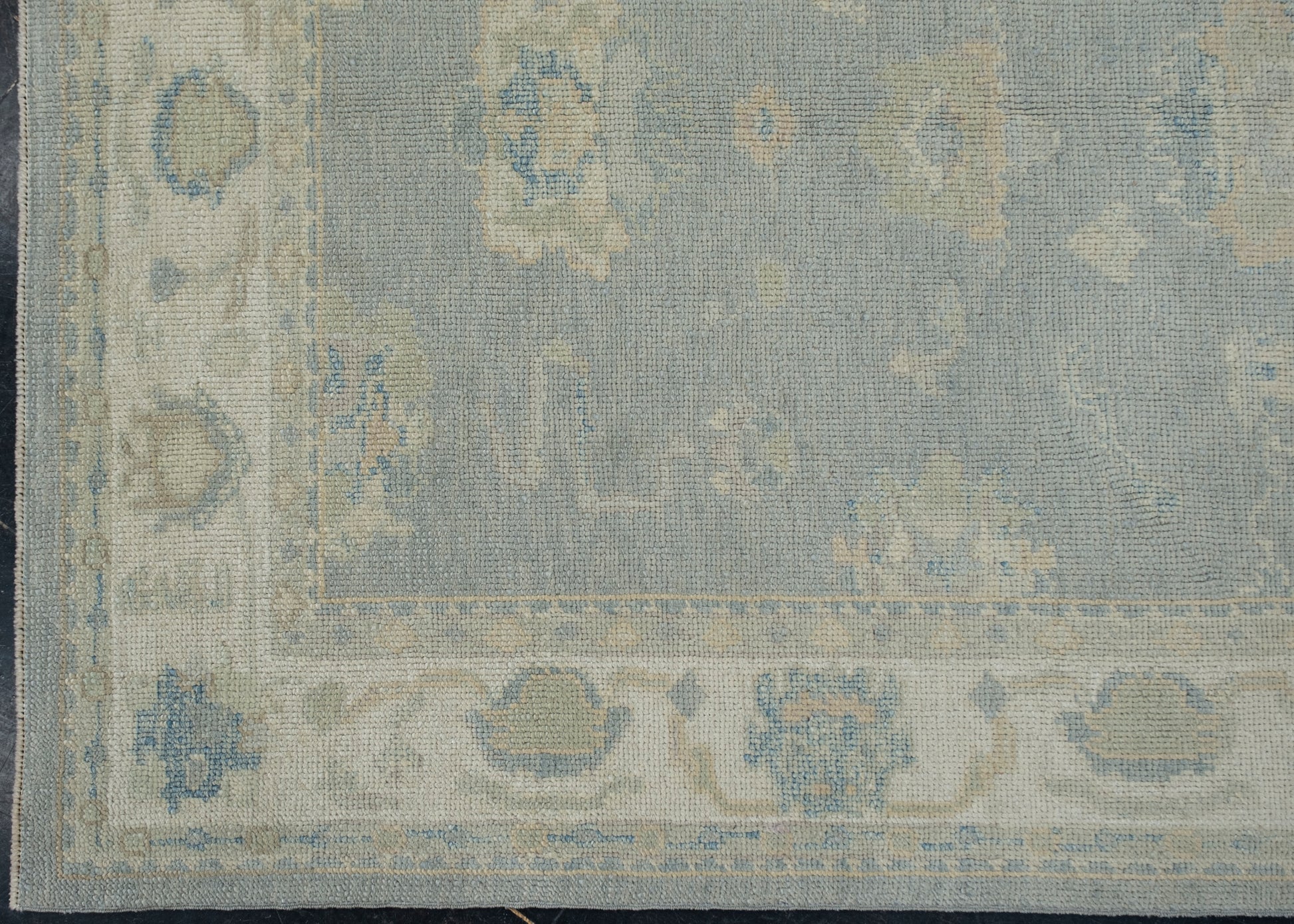 Turkish Oushak Rug 4'11" x 9'11" #11892