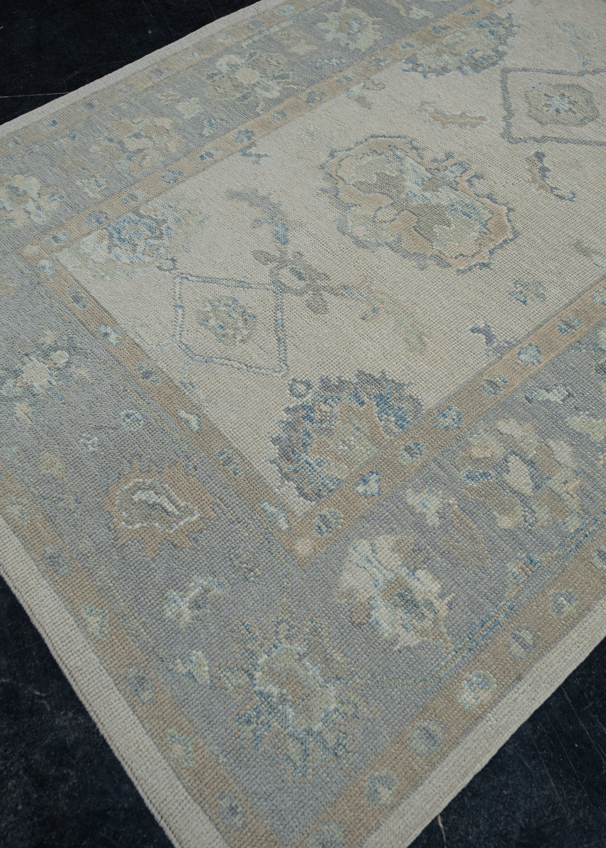 Turkish Oushak Rug 5'3" x 9'9" #11903
