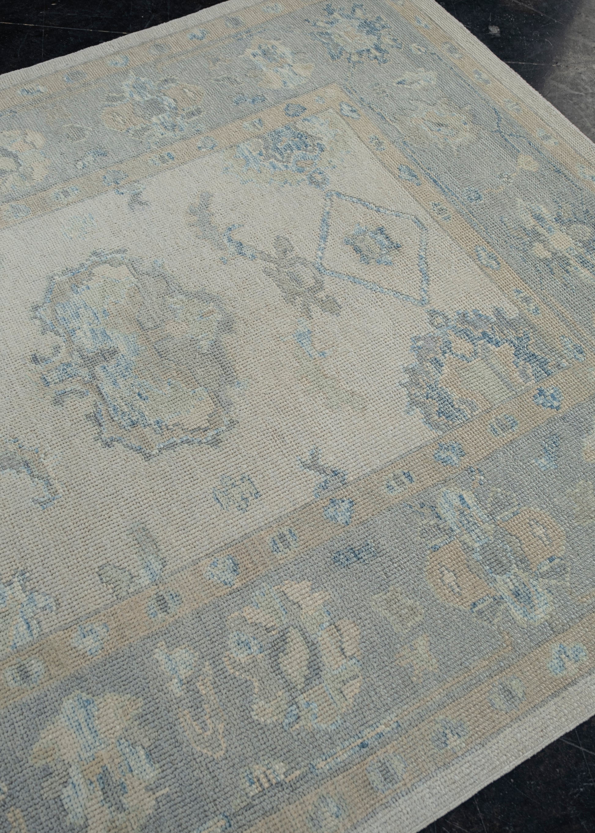 Turkish Oushak Rug 5'3" x 9'9" #11903