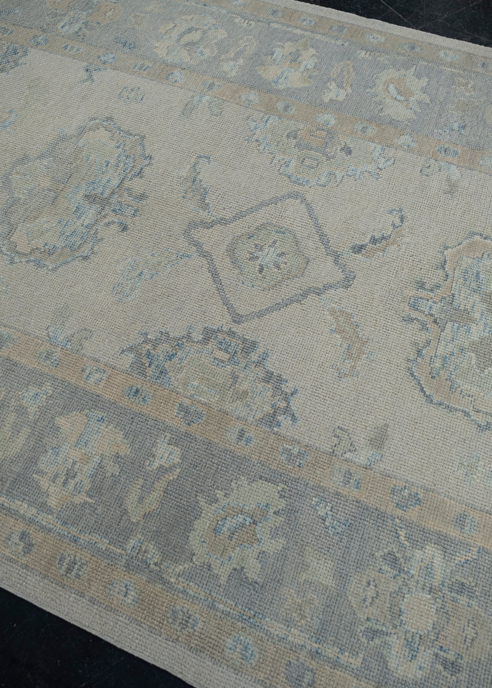 Turkish Oushak Rug 5'3" x 9'9" #11903