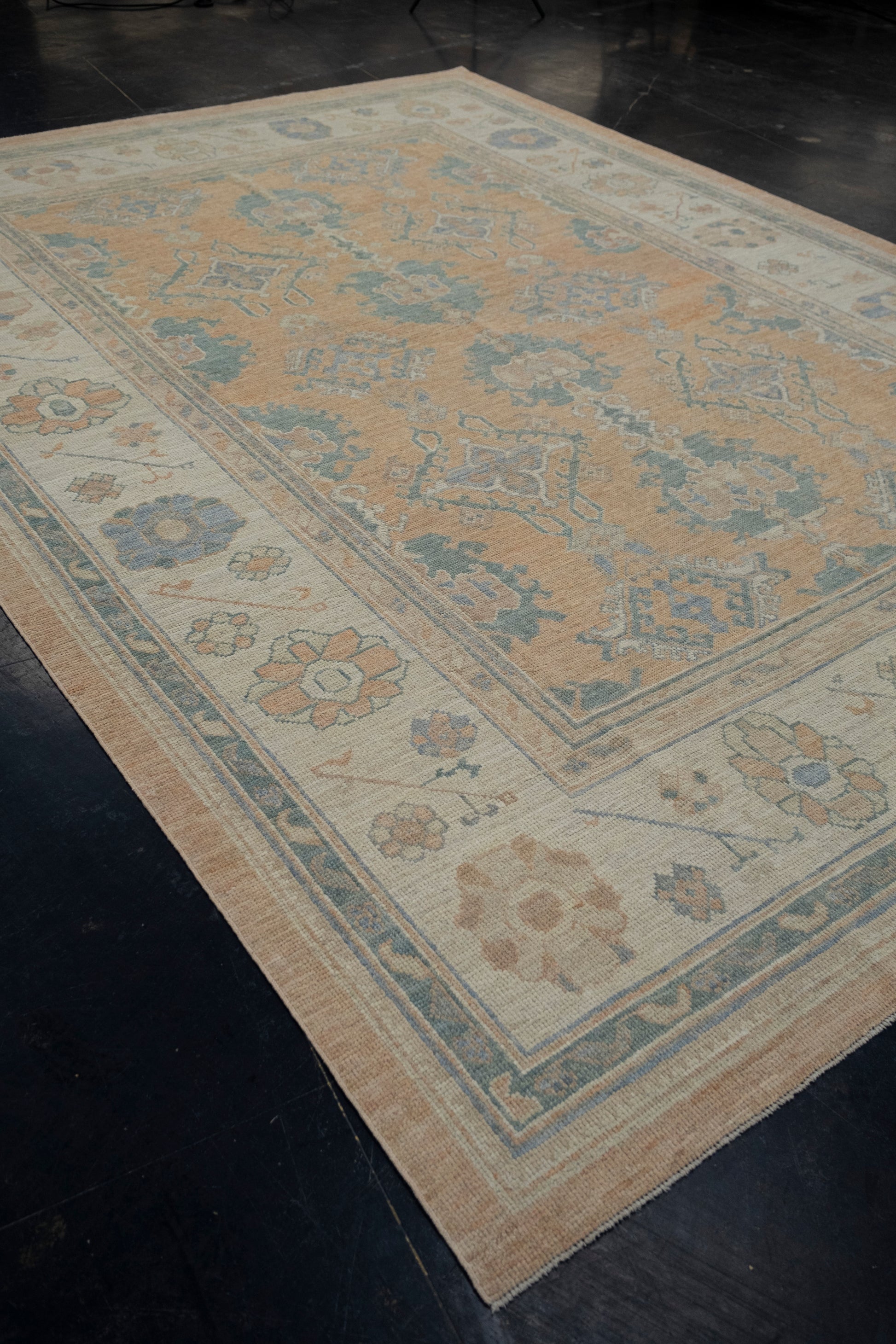 Turkish Oushak Rug 8'9" x 12'3" #16096