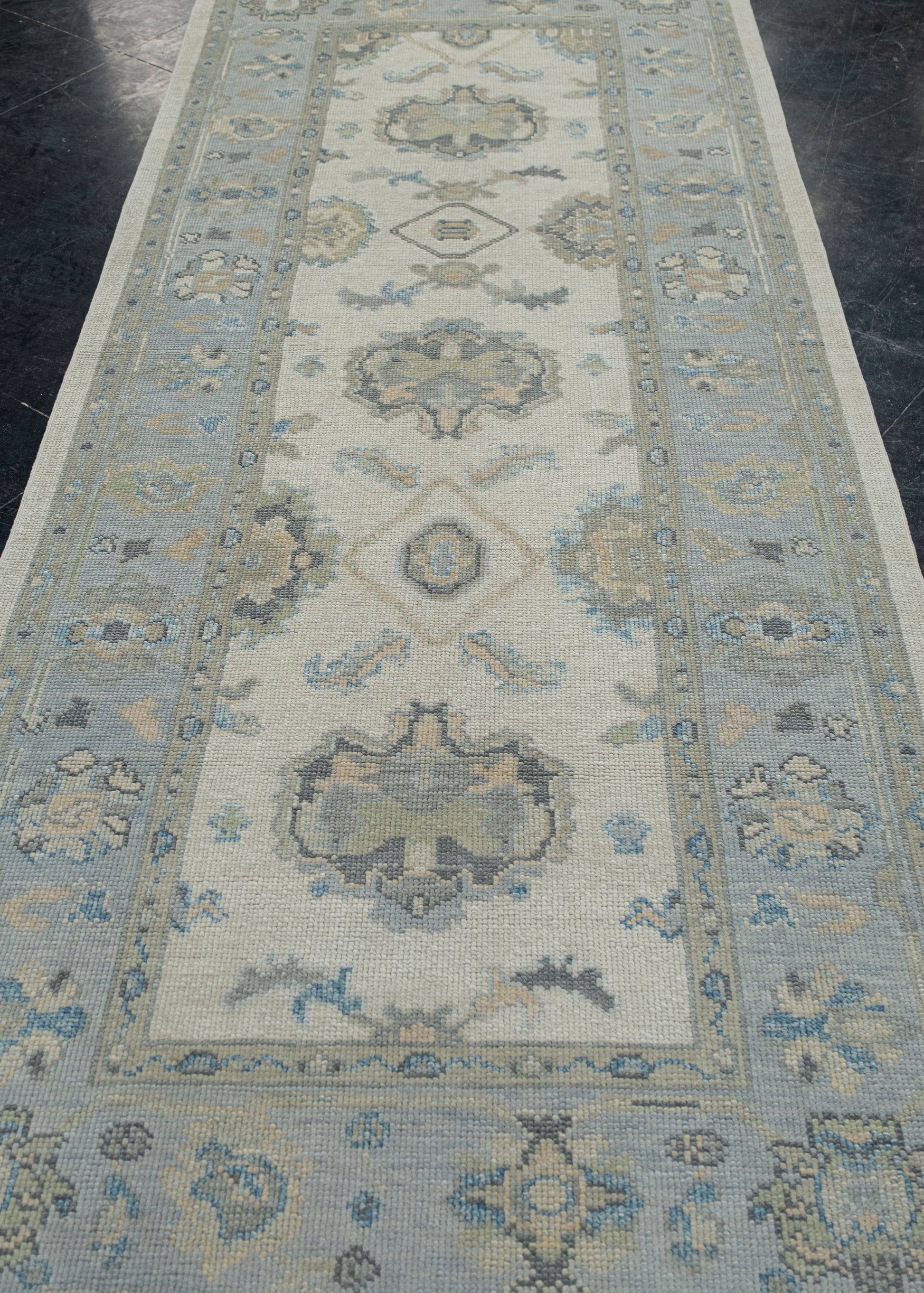 Turkish Oushak Rug 4' x 9'11" #11895