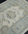 Turkish Oushak Rug 4' x 9'11" #11895