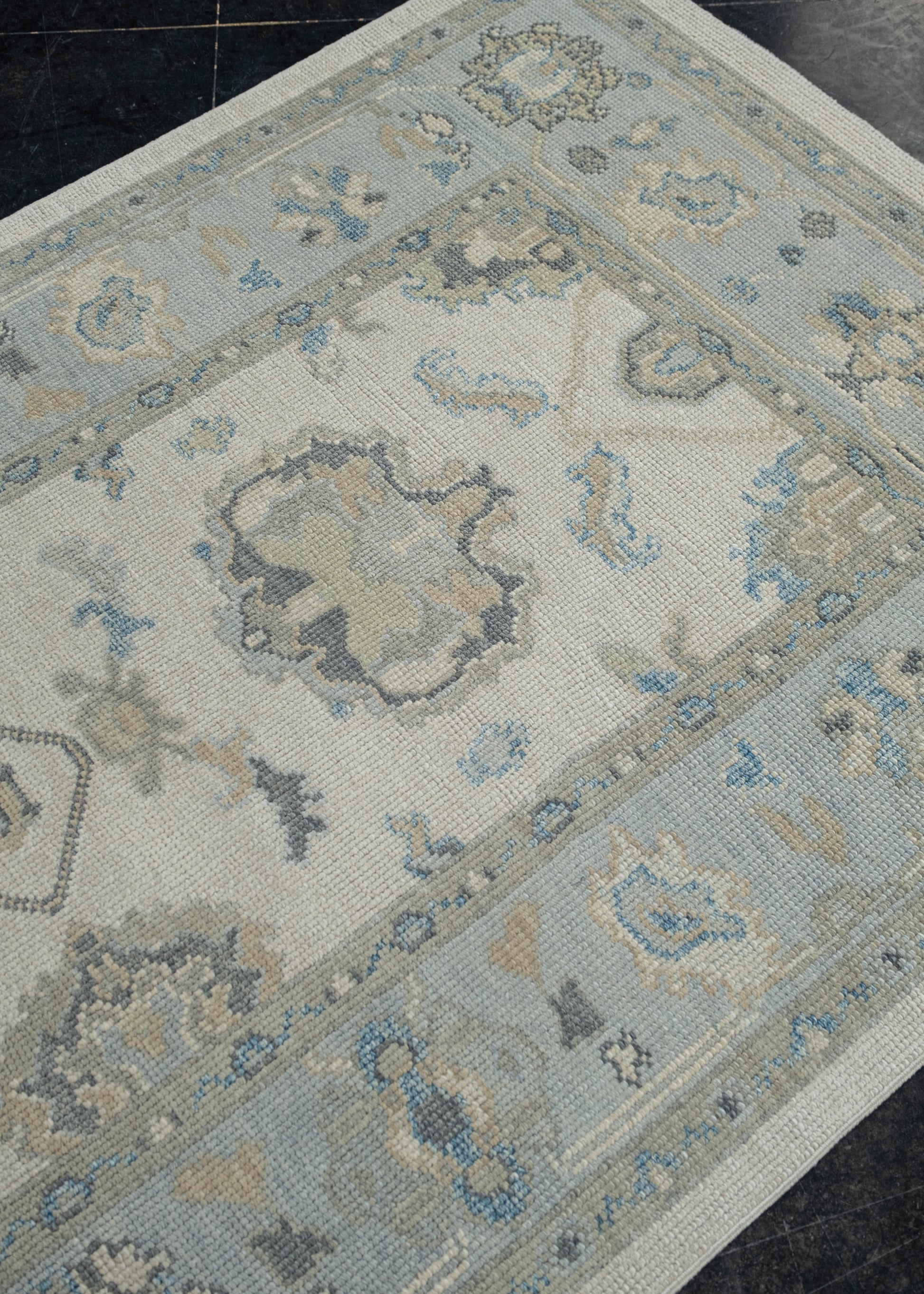 Turkish Oushak Rug 4' x 9'11" #11895