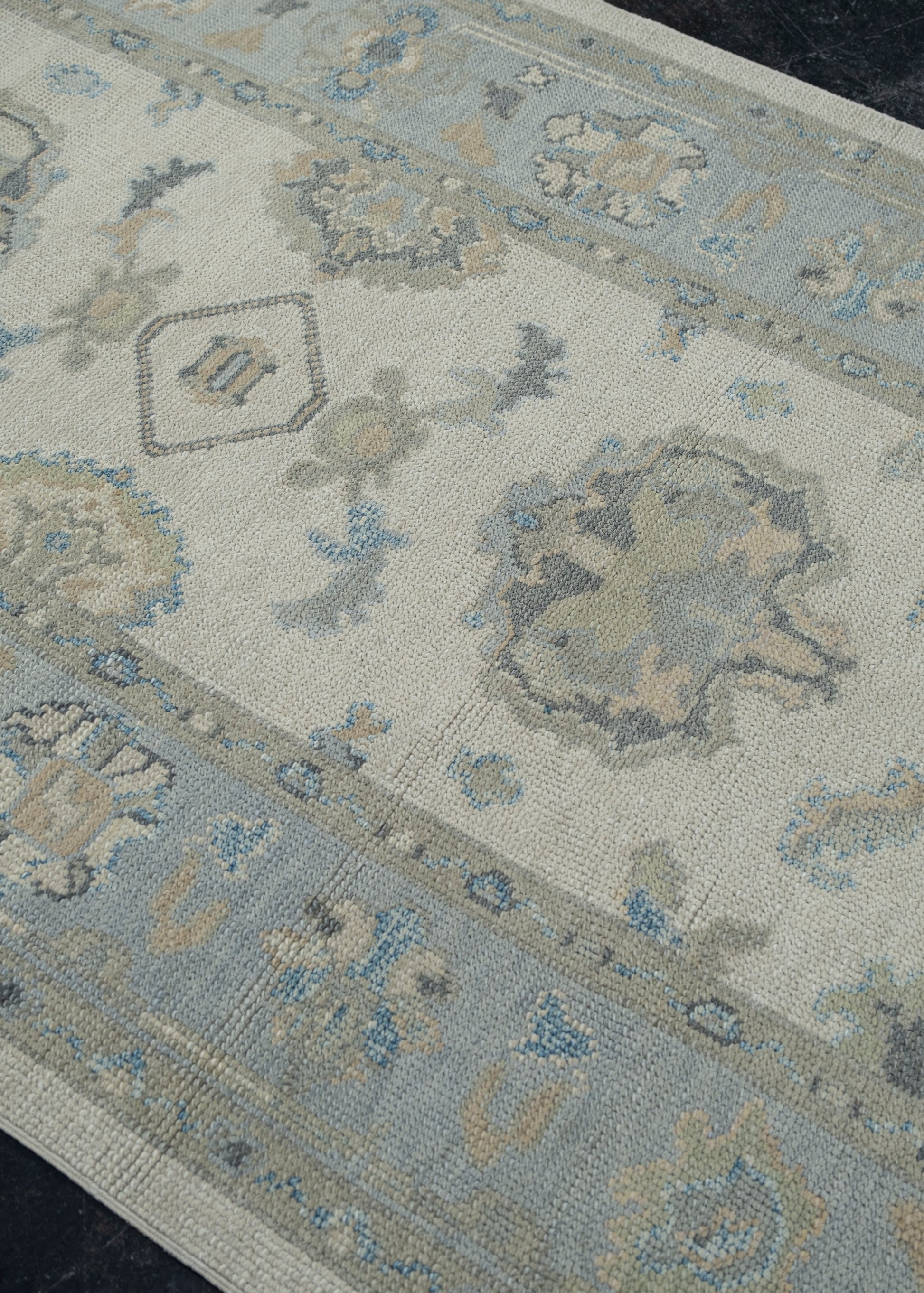 Turkish Oushak Rug 4' x 9'11" #11895